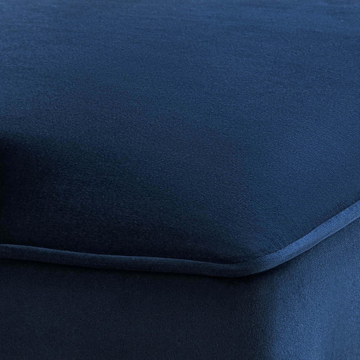 Tiffany Navy Velvet Chair - UK - Home And Beyond