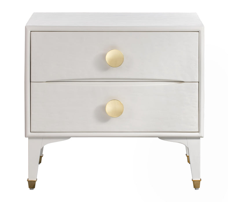 Divine White Nightstand - UK - Home And Beyond