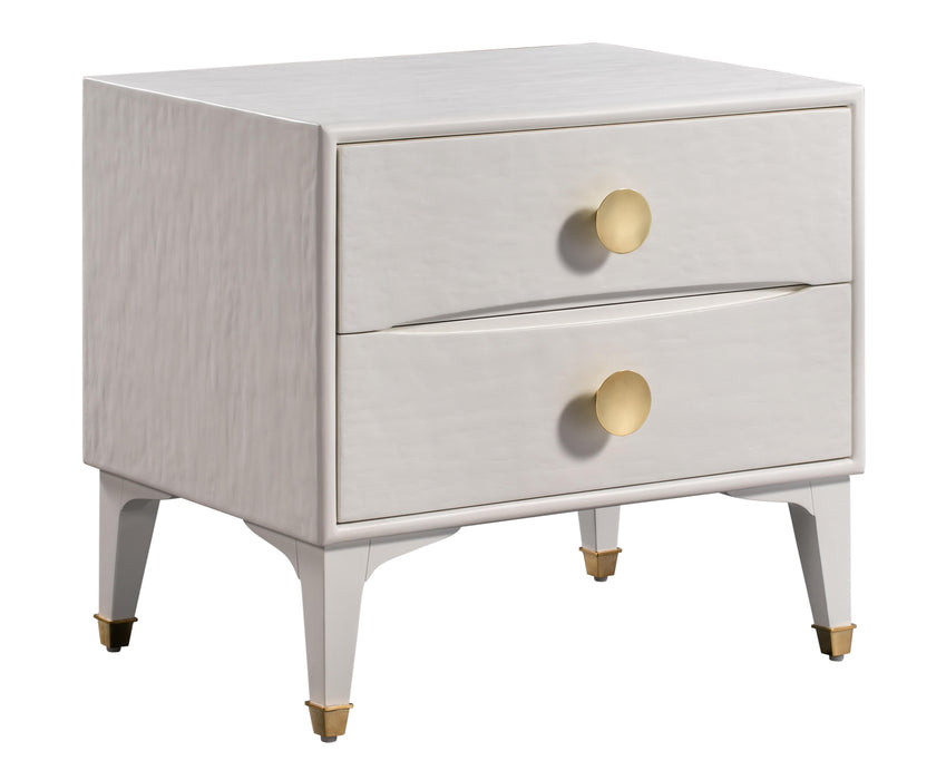 Divine White Nightstand - UK - Home And Beyond
