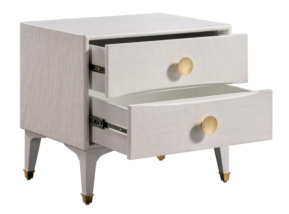 Divine White Nightstand - UK - Home And Beyond