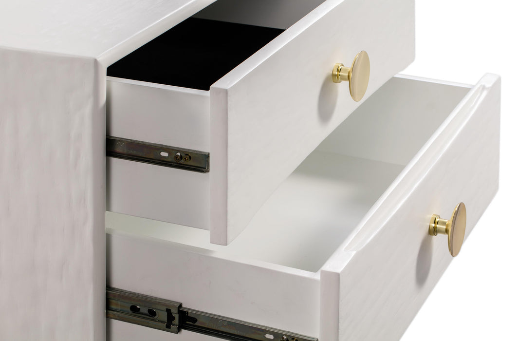 Divine White Nightstand - UK - Home And Beyond