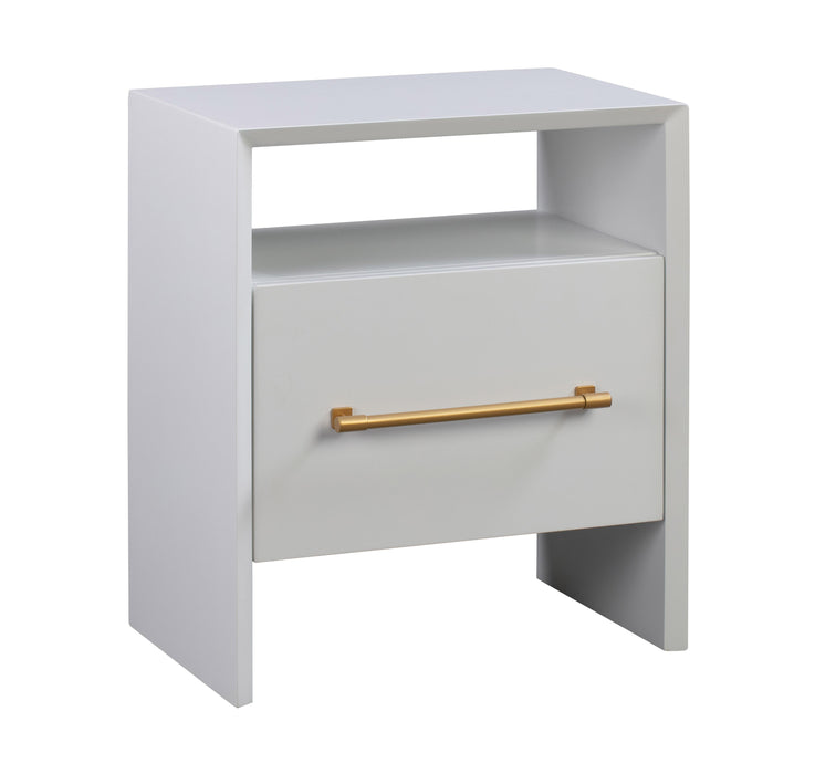 Libre White Nightstand - UK - Home And Beyond