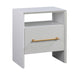 Libre White Nightstand - UK - Home And Beyond