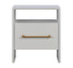 Libre White Nightstand - UK - Home And Beyond