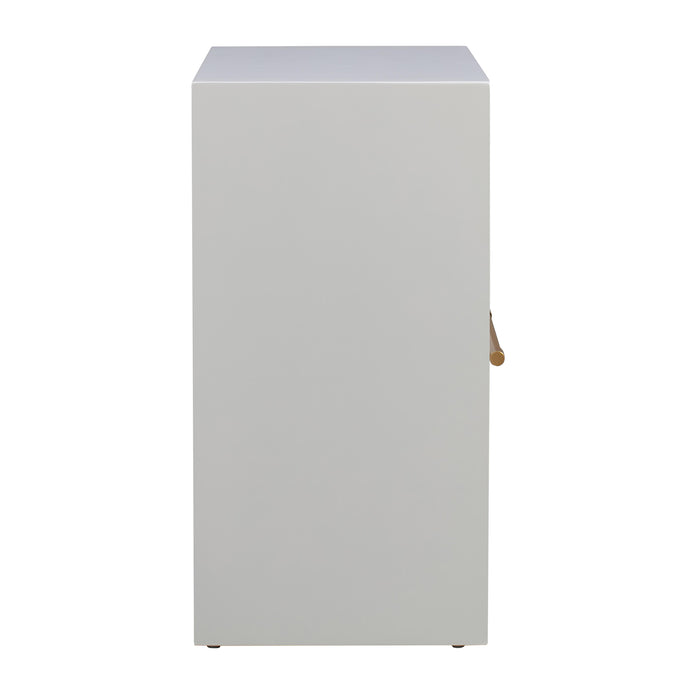 Libre White Nightstand - UK - Home And Beyond