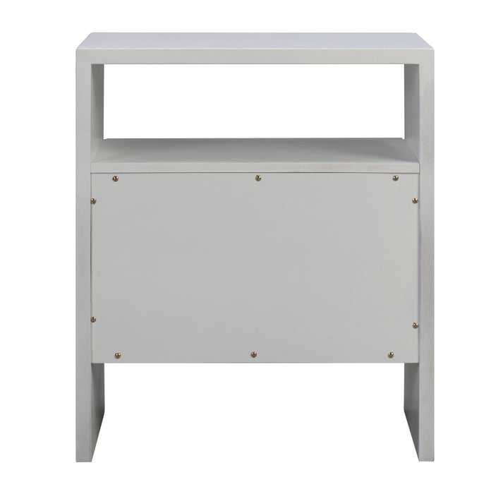 Libre White Nightstand - UK - Home And Beyond