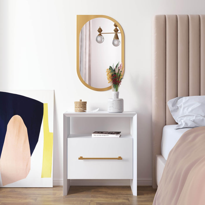 Libre White Nightstand - UK - Home And Beyond