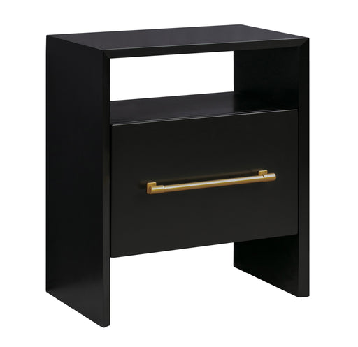 Libre Black Nightstand - UK - Home And Beyond