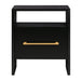 Libre Black Nightstand - UK - Home And Beyond