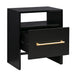 Libre Black Nightstand - UK - Home And Beyond