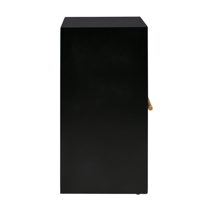 Libre Black Nightstand - UK - Home And Beyond