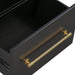 Libre Black Nightstand - UK - Home And Beyond