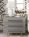 Trident Grey Nightstand - UK - Home And Beyond