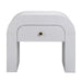 Hump White Nightstand - UK - Home And Beyond