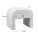 Hump White Nightstand - UK - Home And Beyond