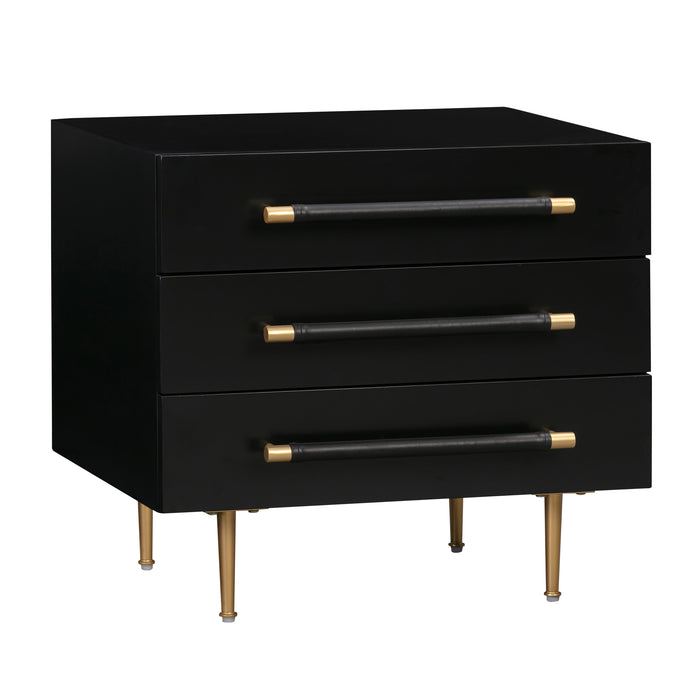Trident 28" 3-Drawer Nightstand