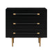 Trident Black Nightstand - UK - Home And Beyond