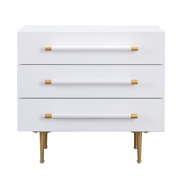 Trident 28" 3-Drawer Nightstand
