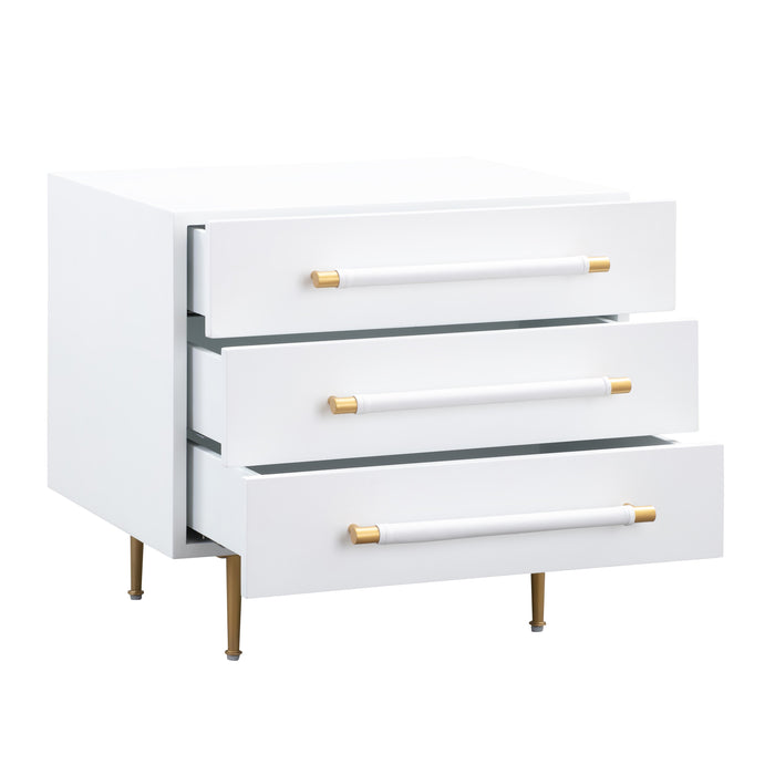 Trident 28" 3-Drawer Nightstand