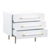 Trident White Nightstand - UK - Home And Beyond