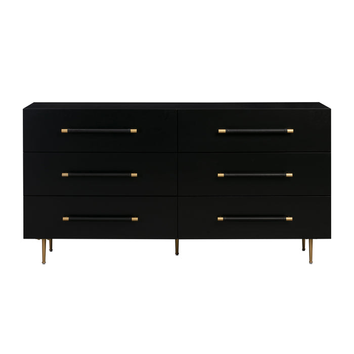 Trident 62" 6-Drawer Dresser