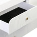 Hump 6 Drawer White Dresser - UK - Home And Beyond
