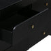 Hump 6 Drawer Black Dresser - UK - Home And Beyond