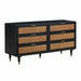 Sierra Noir 6 Drawer Dresser image