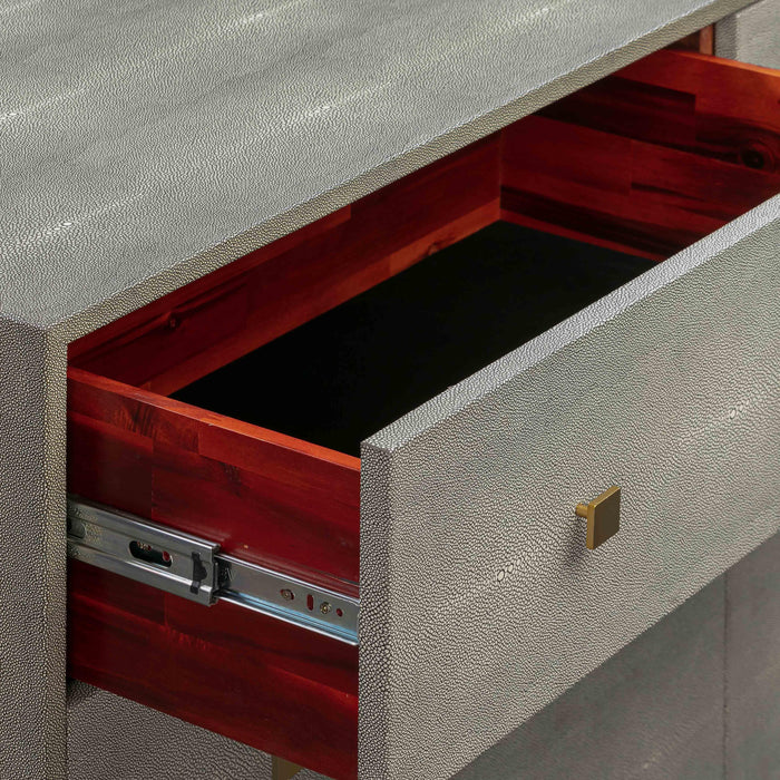 Pesce Shagreen 6 Drawer Dresser - UK - Home And Beyond