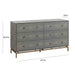 Pesce Shagreen 6 Drawer Dresser - UK - Home And Beyond