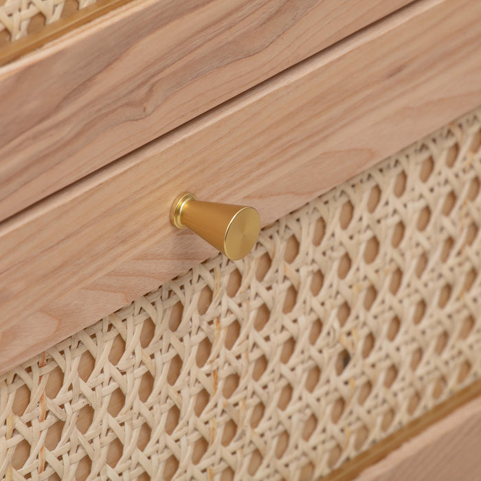 Carmen Cane 6 Drawer Dresser - UK - Home And Beyond