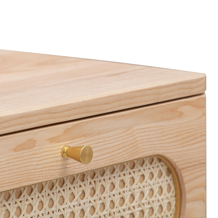 Carmen Cane Nightstand - UK - Home And Beyond