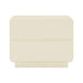 Sagura Cream Nightstand - UK - Home And Beyond