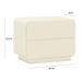 Sagura Cream Nightstand - UK - Home And Beyond