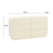 Sagura Cream 6-Drawer Dresser - UK - Home And Beyond