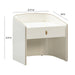 Collins Cream Lacquer Nightstand - UK - Home And Beyond