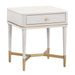 Julieta Cream Nightstand - UK - Home And Beyond