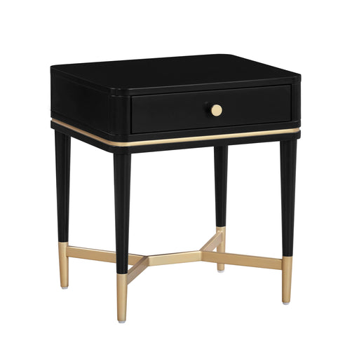 Julieta Black Nightstand - UK - Home And Beyond