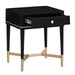Julieta Black Nightstand - UK - Home And Beyond
