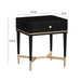 Julieta Black Nightstand - UK - Home And Beyond