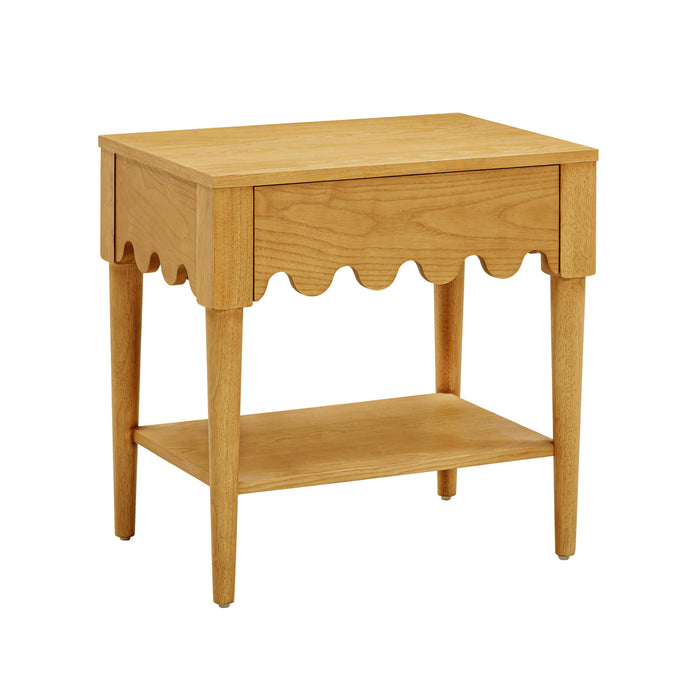 Oodle Natural Ash Nightstand - UK - Home And Beyond