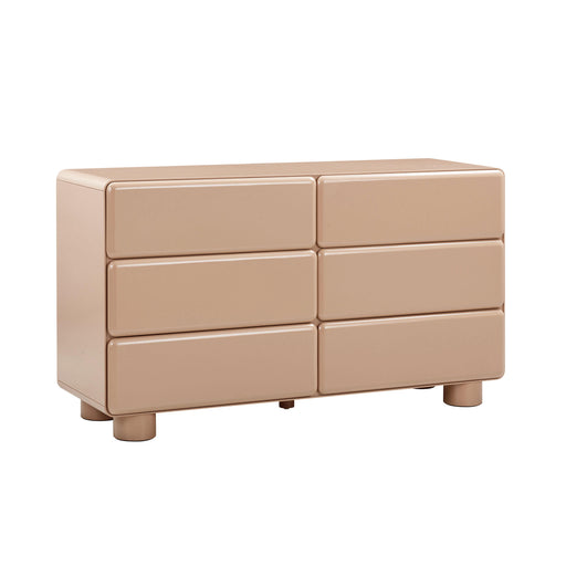 Tammy Taupe 6-Drawer Dresser - Home And Beyond