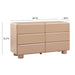 Tammy Taupe 6-Drawer Dresser - Home And Beyond