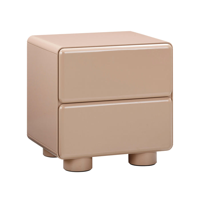 Tammy Taupe Nightstand - Home And Beyond
