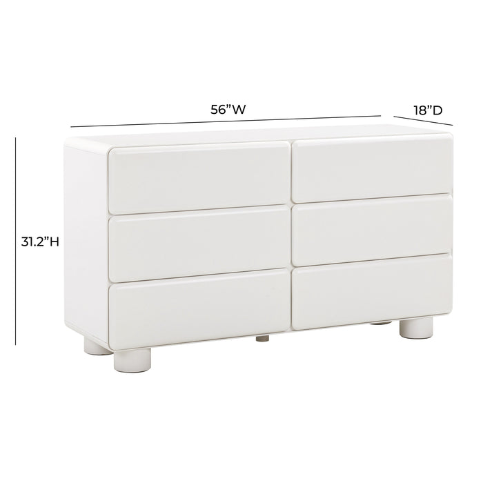 Tammy White 6-Drawer Dresser - Home And Beyond