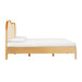 Grappa Natural Wood & Rattan King Bed - Home And Beyond