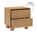 Miles Natural Wood Nightstand - Home And Beyond