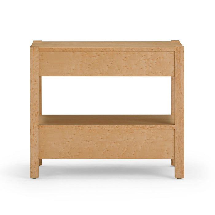 Brandyss Birdseye Maple 2-Drawer Nightstand - Home And Beyond