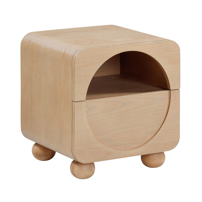 Moonrise Natural Ash Nightstand - Home And Beyond