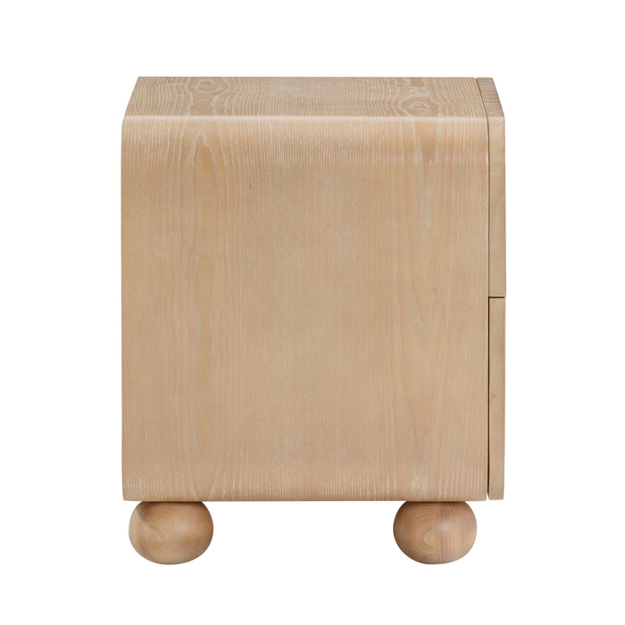 Moonrise Natural Ash Nightstand - Home And Beyond